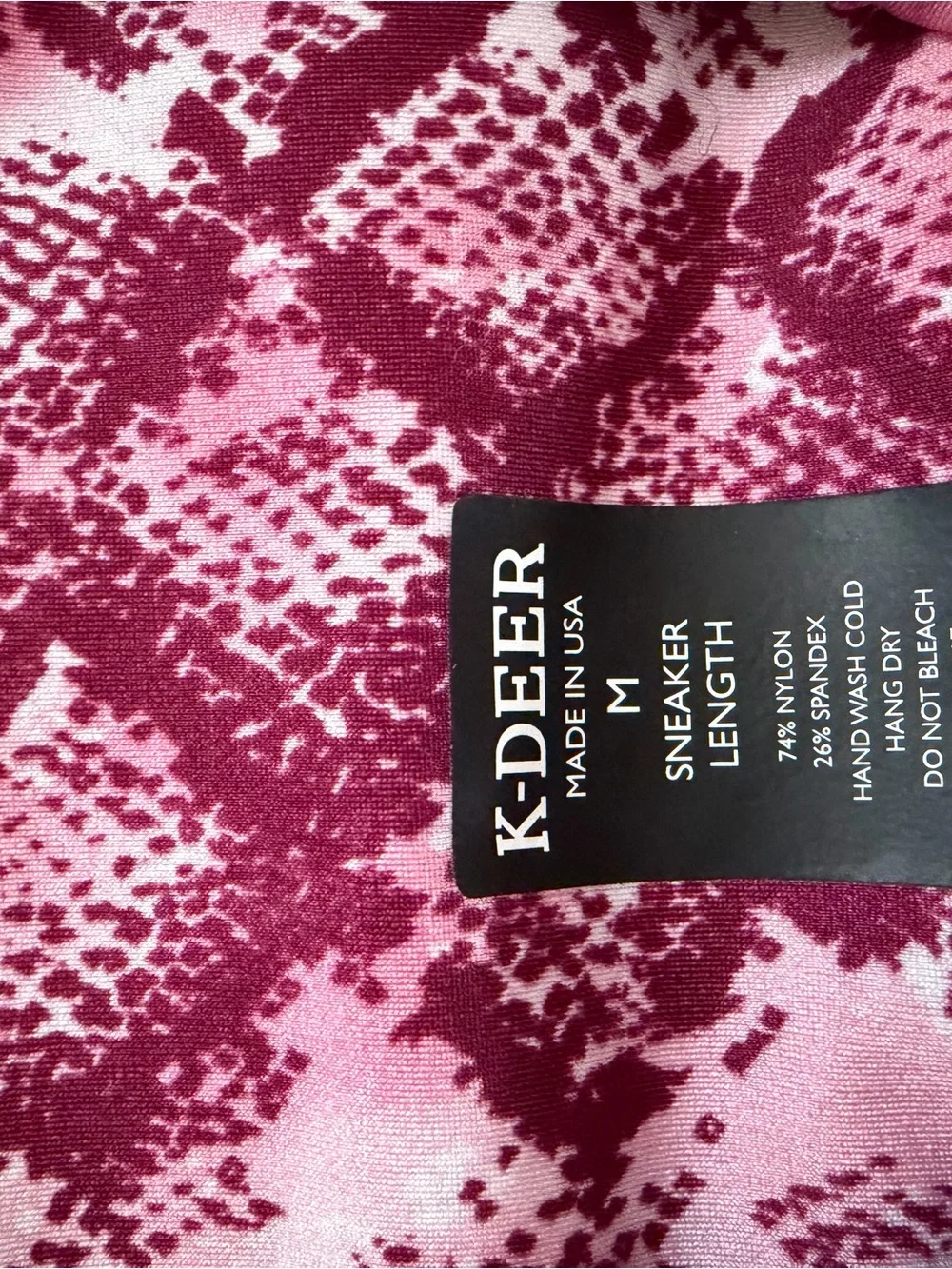 K-DEER pull waist soft